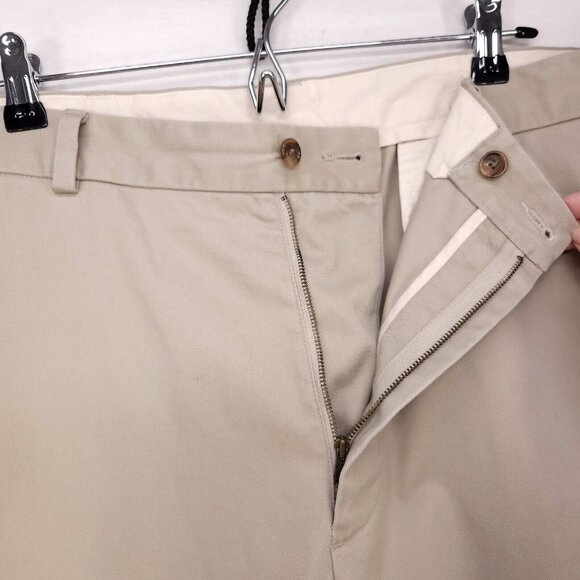Brooks Brothers Pants Mens 38 x 30 Khaki Advantage Chino Clark Cotton - Picture 13 of 14